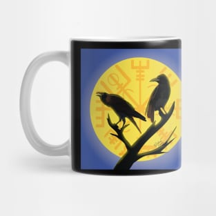 Odin's Ravens: Huginn and Muninn Mug